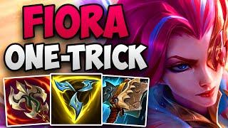 FIORA ONE-TRICK CARRIES IN CHALLENGER! | CHALLENGER FIORA TOP GAMEPLAY | Patch 14.10 S14