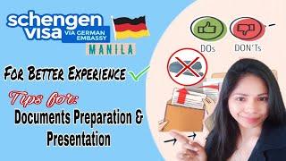 Schengen Visa Documents Preparation and Presentation#schengenvisa#travel #schengen#visa