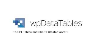 How to import Excel, CSV or Google Spreadsheets to WordPress Tables with wpDataTables