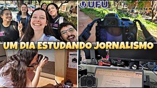 UM DIA DE SURTOS NA FACULDADE DE JORNALISMO l Como é o curso de jornalismo?