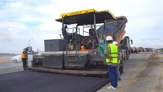 Incredible World Fastest Asphalt Paving Equipment Machine | Amazing Modern Road Construction Ep1