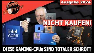 FINGER WEG! - Diese 5 Gaming-CPUs sind der größte Schrott - Ausgabe 2024 | DasMonty