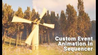 Custom Event Sequence Animation without Simulating in Unreal Engine 5