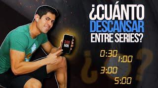 ¿CUÁNTO DESCANSAR ENTRE SERIES PARA GANAR MASA MUSCULAR?