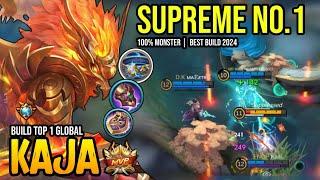 KAJA BEST BUILD 2024 | BUILD TOP GLOBAL KAJA GAMEPLAY | MOBILE LEGENDS