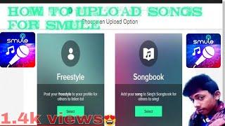 How to Upload Songs on Smule SING [ hindi ] - by TECHNICAL S.K