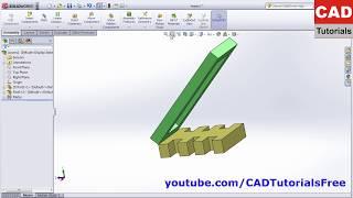 SolidWorks Assembly Angle Between Parts | SolidWorks Assembly Angle Mate