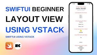 SwiftUI Tutorial for Beginners: Using VStack