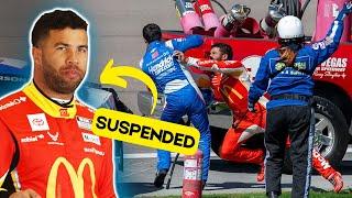 Bubba Wallace was suspended by NASCAR and forced to apologize for Kyle Larson incident