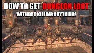 You can get DUNGEON LOOT SOLO in the newest dungeon without killing anything in the newest ESO DLC!