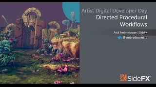 Directed Procedural Workflows with Houdini and Unity