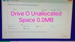 FIx || Drive || Space 0 MB || Show HDD Solution Solved ||