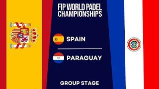 ESPAÑA vs PARAGUAY - Dia 3 - RESUMEN COMPLETO (3 PARTIDOS) - FIP WORLD PADEL CHAMPIONSHIPS 2024