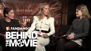 The Cast of 'A Quiet Place Part II' Talks Moviegoing & Apocalypse Survival | Fandango All Access