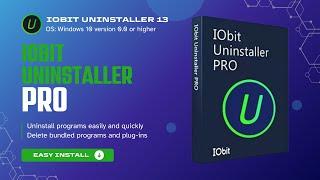 How install Iobit uninstaller 13.4 on windows