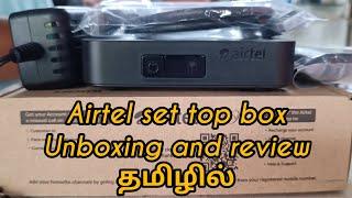 Airtel Dth New Box Details|Unboxing & Review In Tamil|Rk Dth Service...