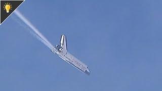 Mesmerizing Shuttle Landing Timelapse: Witness the Graceful Descent and Touchdown