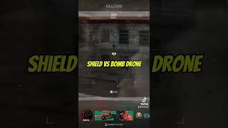 Riot Shield vs Bomb Drone #warzone #gaming #callofduty #funny #viral #science #explosion #rebirth