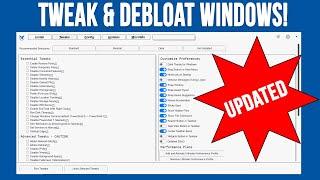 Tweak & Debloat Windows with the Chris Titus Tech's Windows Utility