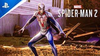 Marvel's Spider-Man 2 Symbiote Transformation in New Threads Mission Gameplay PS5