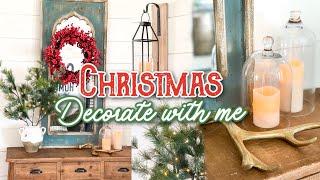 Christmas 2021 Decorate with Me / Holiday Entryway Decorating Ideas / Decorating Ideas for Christmas