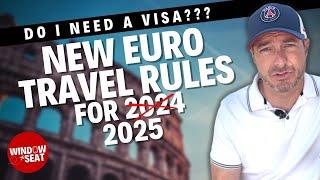 Breaking: New Europe Travel Rule Just Pushed Back to 2025