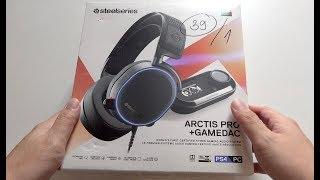 SteelSeries Arctis Pro + GameDAC Gaming Headset Unboxing