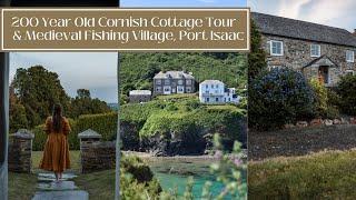 STEP INSIDE THIS 200 YEAR OLD COTTAGE IN CORNWALL - Plus Visit Port Isaac and Forde Abbey