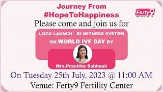 World IVF Day 2023: Actress Pranitha Subhash Visiting Ferty 9 Fertility Hospital On July 25