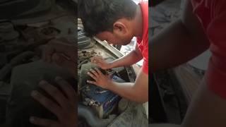 Hyundai Verna clutch plate change!!#shorts #ytshorts #car #garage #workshop #service #machanical