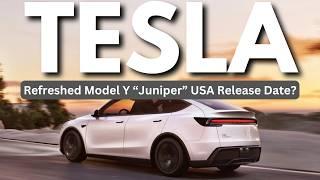 Refreshed Model Y “Juniper” USA Release Date?