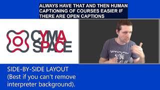 Deaf Diary: How to Create Deaf Accessible Live Video Stream Layouts