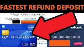 #1 Debit Card For FASTEST 2022 Tax Refund Deposits|IRS  REFUND UPDATE