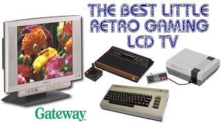 The best little retro gaming LCD TV  Gateway L13M103