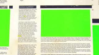 Green Screen - News paper slideshow transitions