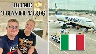 Starting Our 2024 Italy Trip! Ryanair Flight From London To Rome!