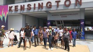 Hundreds turn out to tour Kensington Oval