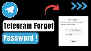 How To Reset Telegram Password If Forgotten !