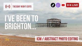 Back from Brighton, New CHALLENGES! - ICM Photo Edits | Tuesday Night Edits | Ep 279