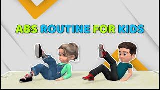 ABS ROUTINE FOR KIDS: LOW IMPACT EXERCISE