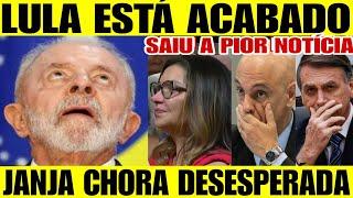 LULA ESTÁ ACABADO! SAIU A PIOR NOTÍCIA! JANJA CHORA DESESPERADA COM TERRÍVEL NOTÍCIA EM EVENTO! EDUA