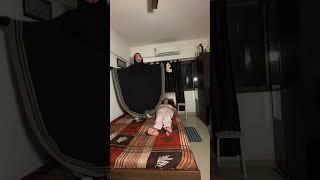 Black Dancing Ghost Vs Alone Girl | Ghost in camera