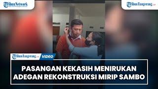 Viral Sepasang Kekasih Bikin Konten Mirip Adegan Rekonstruksi Sambo