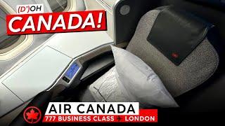AIR CANADA 777 Business Class Trip Report  Toronto to London  Best in North America...?