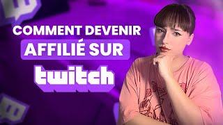 Comment devenir affilié Twitch en 30 jours