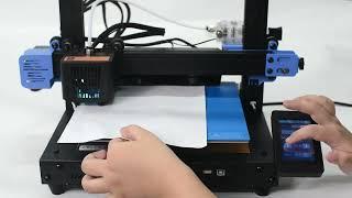 Geeetech Thunder S 3D Printer Manual Leveing