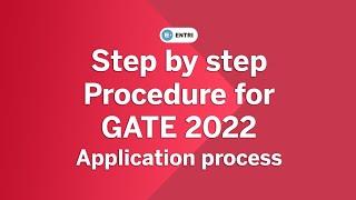 Step by step procedure for GATE 2022 Application process