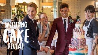 Wedding Cake Reveal to Lance! | Our Wedding Day! | Tom Daley