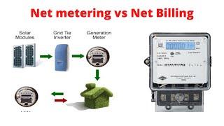 Net Metering vs Net Billing