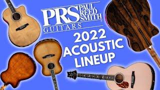 PRS SE Acoustic 2022 Lineup - P20E, T40E, A60E and More Compared!